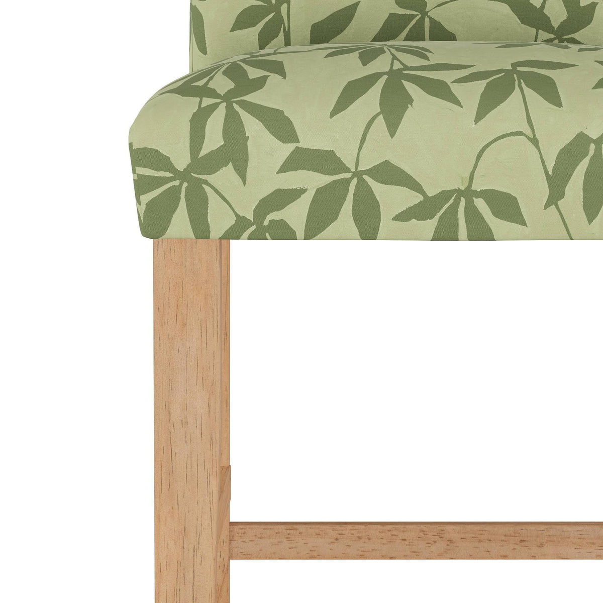 Counter Height Barstool Floral Sage Tonal C639