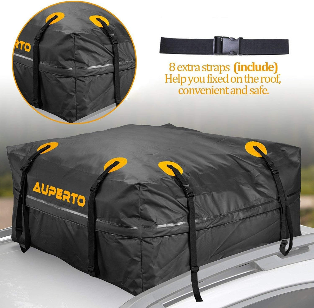 100% Waterproof 15 Cubic ft Roof Cargo Bag Q928517