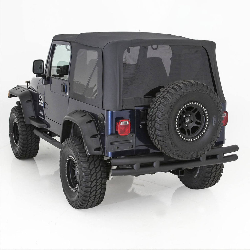 Gloss Black Rear Bumper C218326