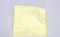 Yellow Microfiber Towels, 16x16, Case of 200 Q43164