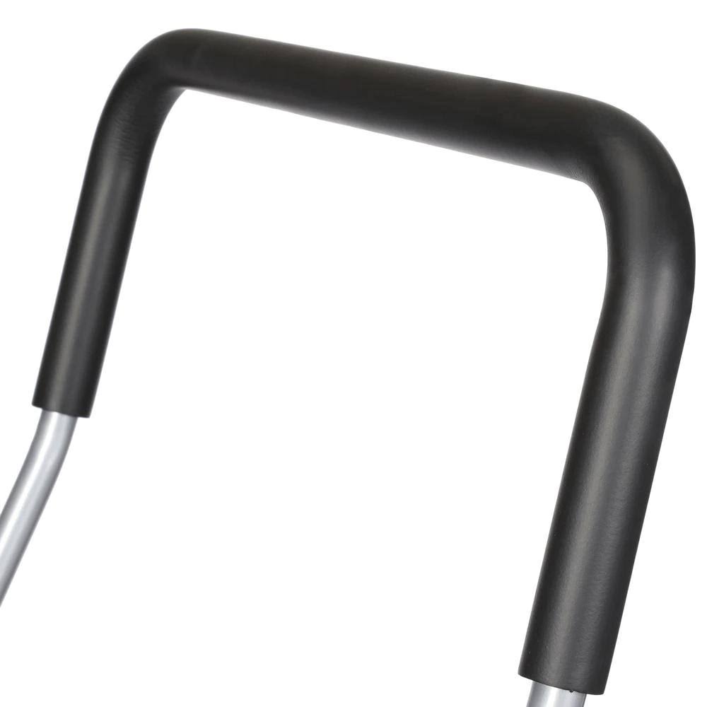 Grey Aluminum Shopping Cart B7575