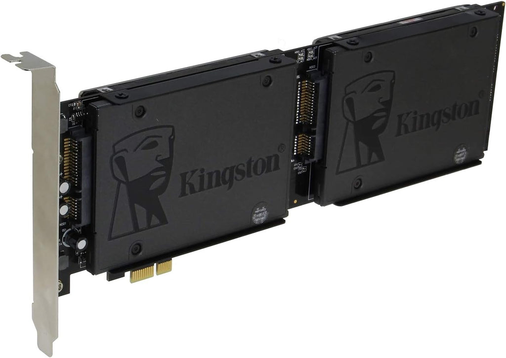 PCI Express Quad 2.5 Inch SATA SSD Controller Card F2366
