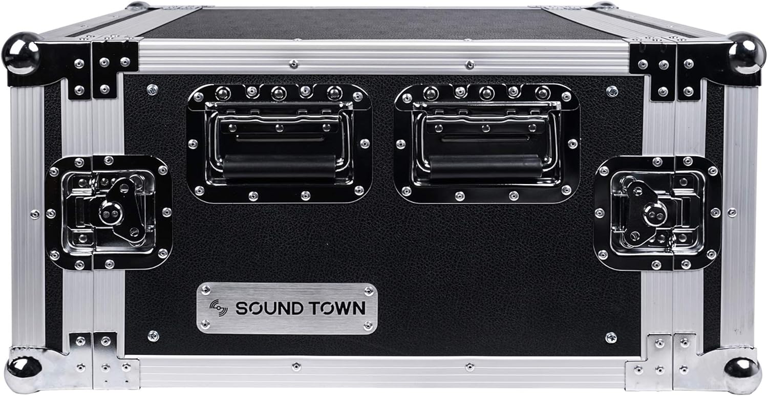 6U PA/DJ Rack Case with 17" Depth Plywood Metal Ball Corners N689466