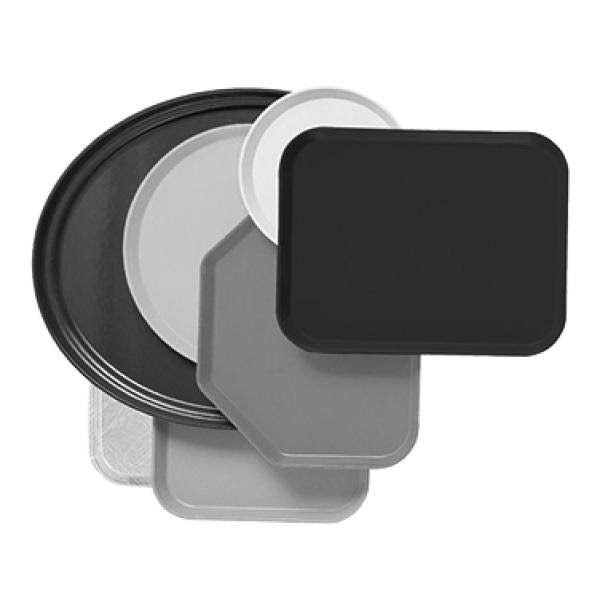 Swirl Gray Fiberglass Trapezoid Camtray M1837