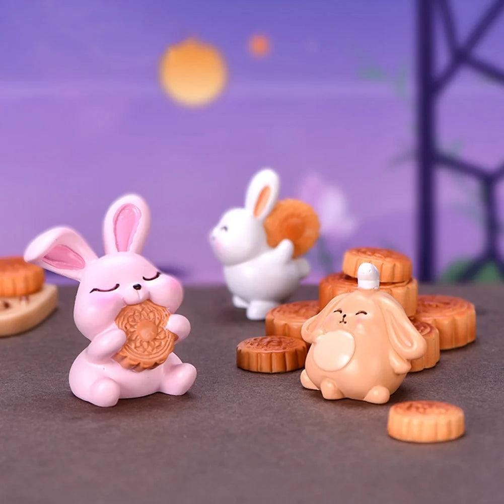 Moon Cake Rabbit Ornaments P152