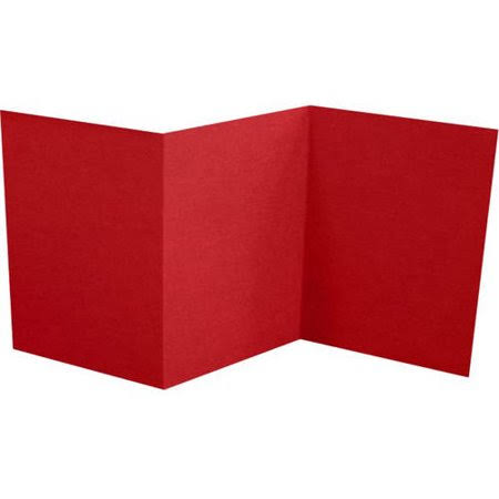 Ruby Red A7 Z-Fold Invitation (5 x 7) 100 Qty. G426