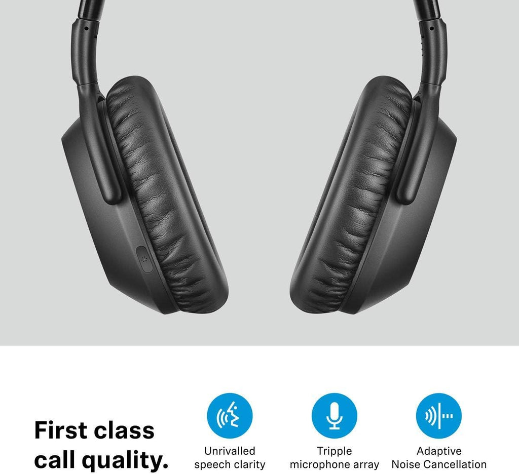 Black Wireless Bluetooth Headphone with Noise Cancelling B57180