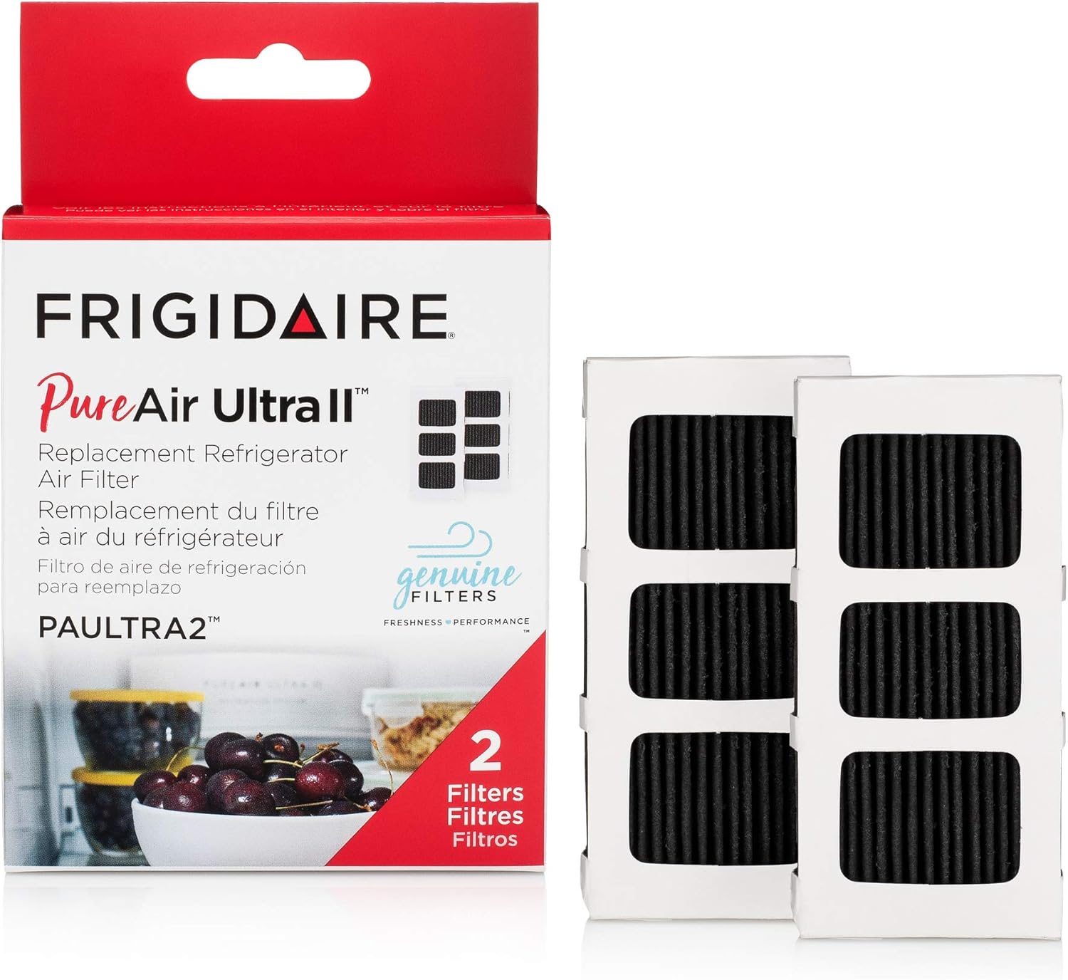 Refrigerator Air Filter with Carbon Technology, 6 Count B1761