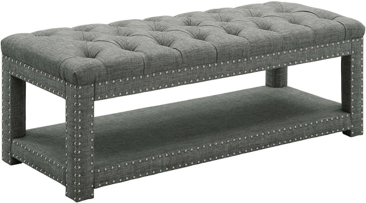 Light Gray Small Bench W805