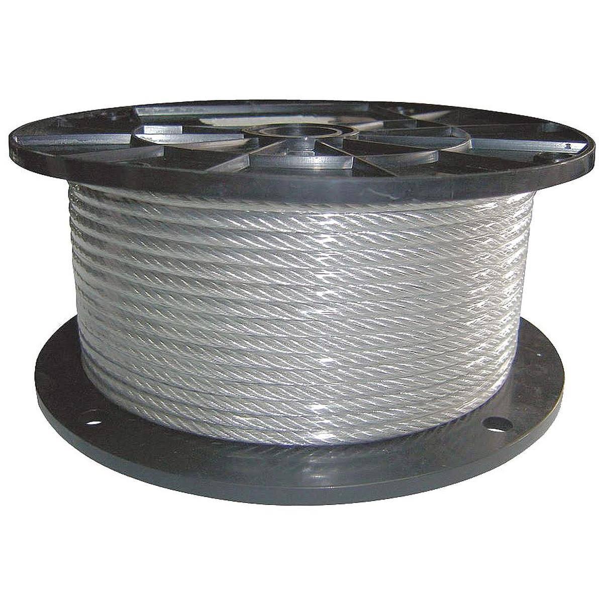 Cable 3/16 in. 500 ft 7 x 19 Clear Vinyl K48972