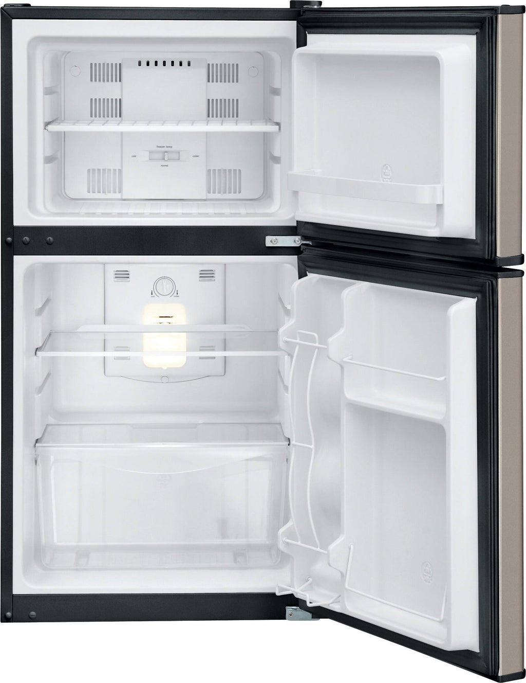 4.5 cu ft Top Freezer Refrigerator D599