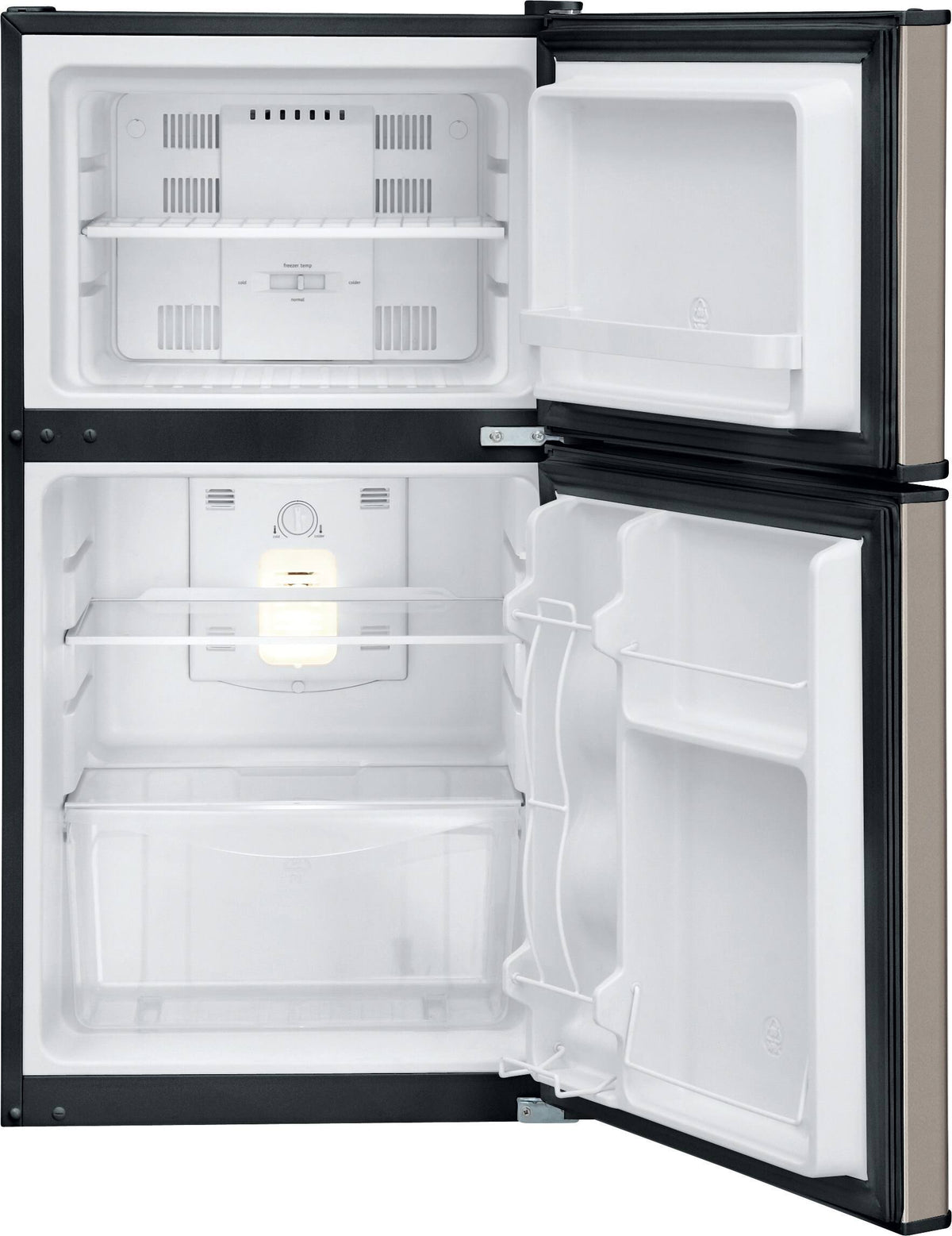 4.5 cu ft Top Freezer Refrigerator D599