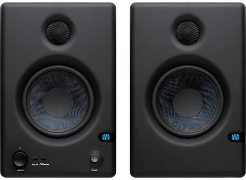 4.5" 2-Way Nearfield Monitors (Pair) with Isolation Pad & 10-Feet Instrument Cable V18546