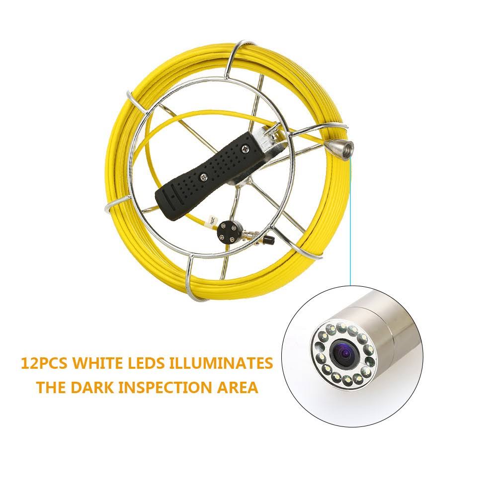 30m Drain Pipe Sewer Inspection Camera I250
