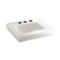 White Wall Hung Bathroom Sink Y5324
