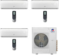36,000 BTU Tri-Zone Wall Mount Mini Split Air Conditioner Heat Pump 208-230V S5323