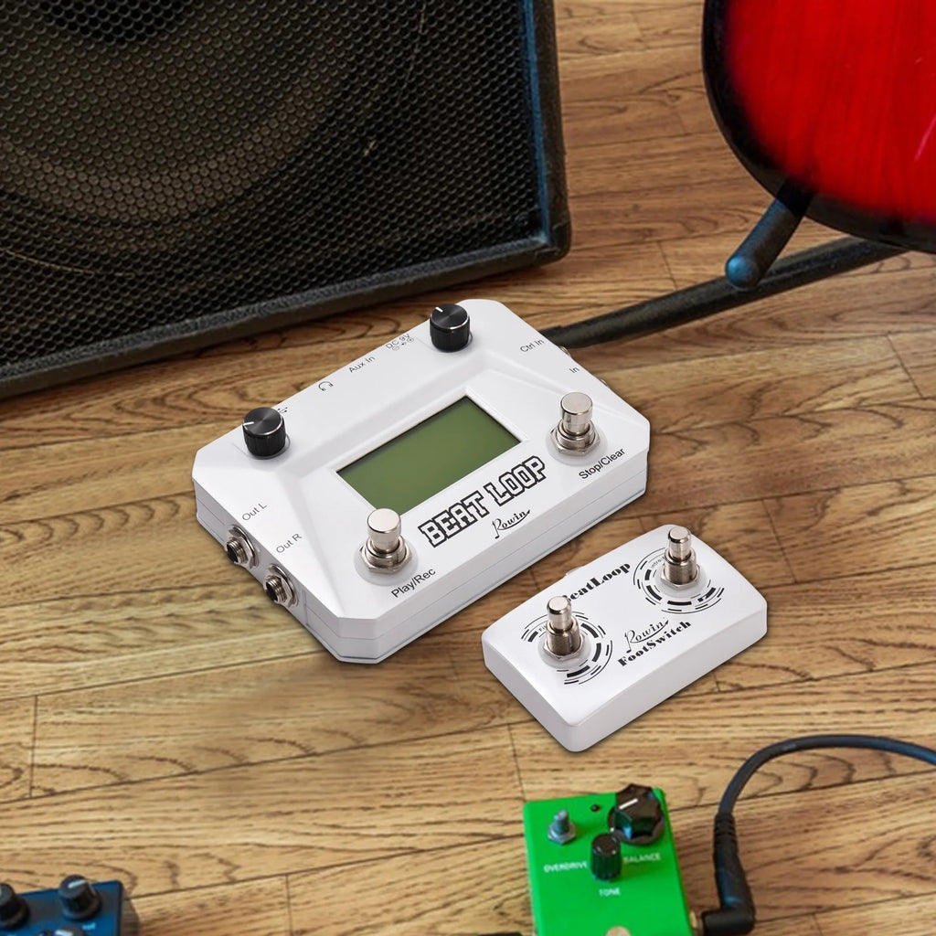 40 Drums LCD Display Looper Pedal with 3.5mm Audio Input C917