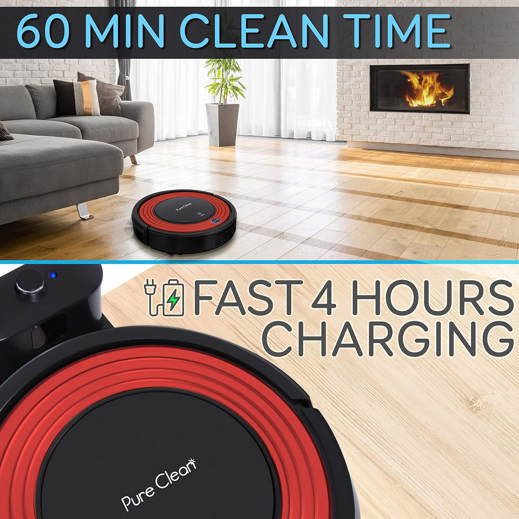 1500pa Suction Robot Vacuum Cleaner with Charging Dock O613