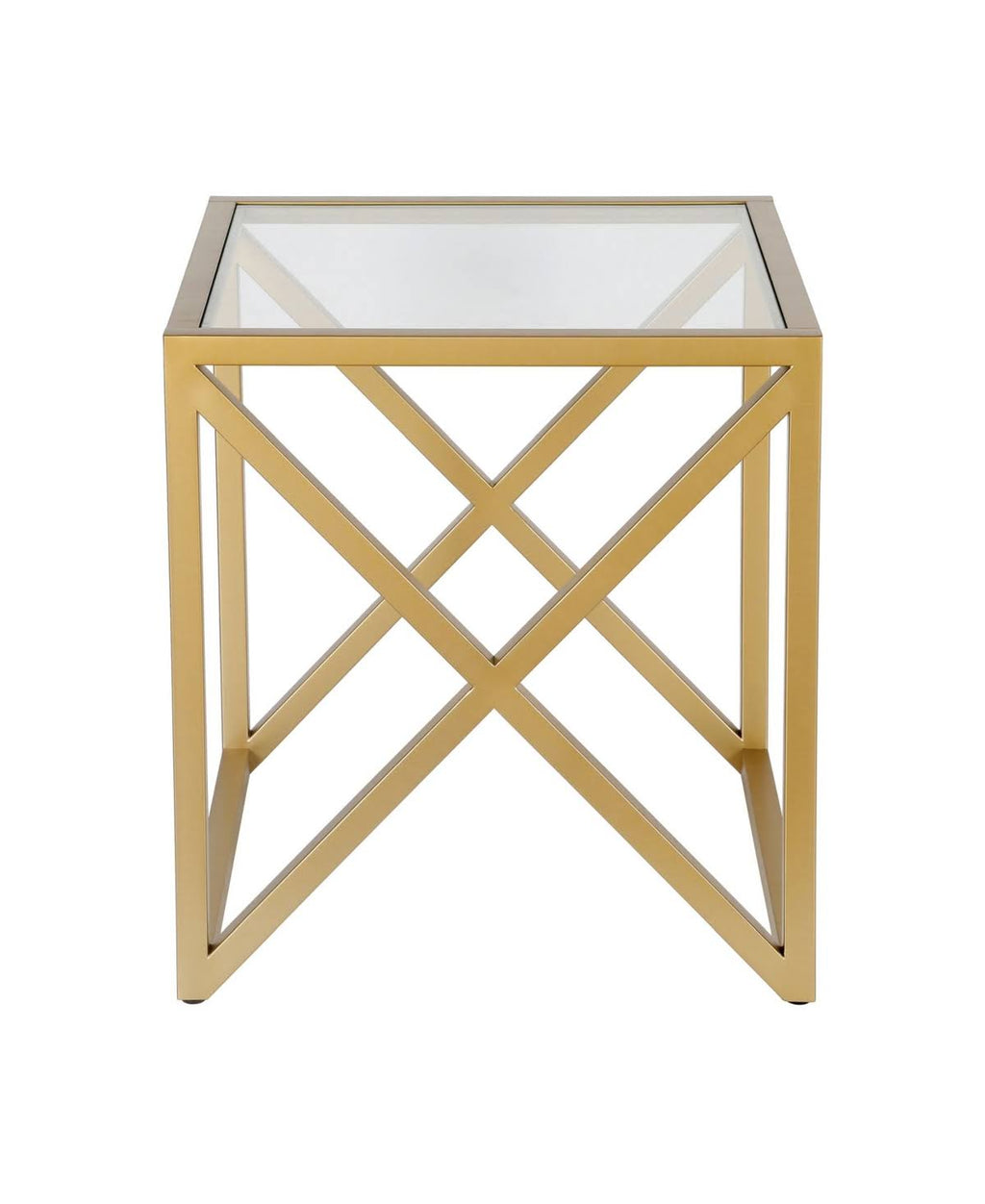 Brass Side Table P195