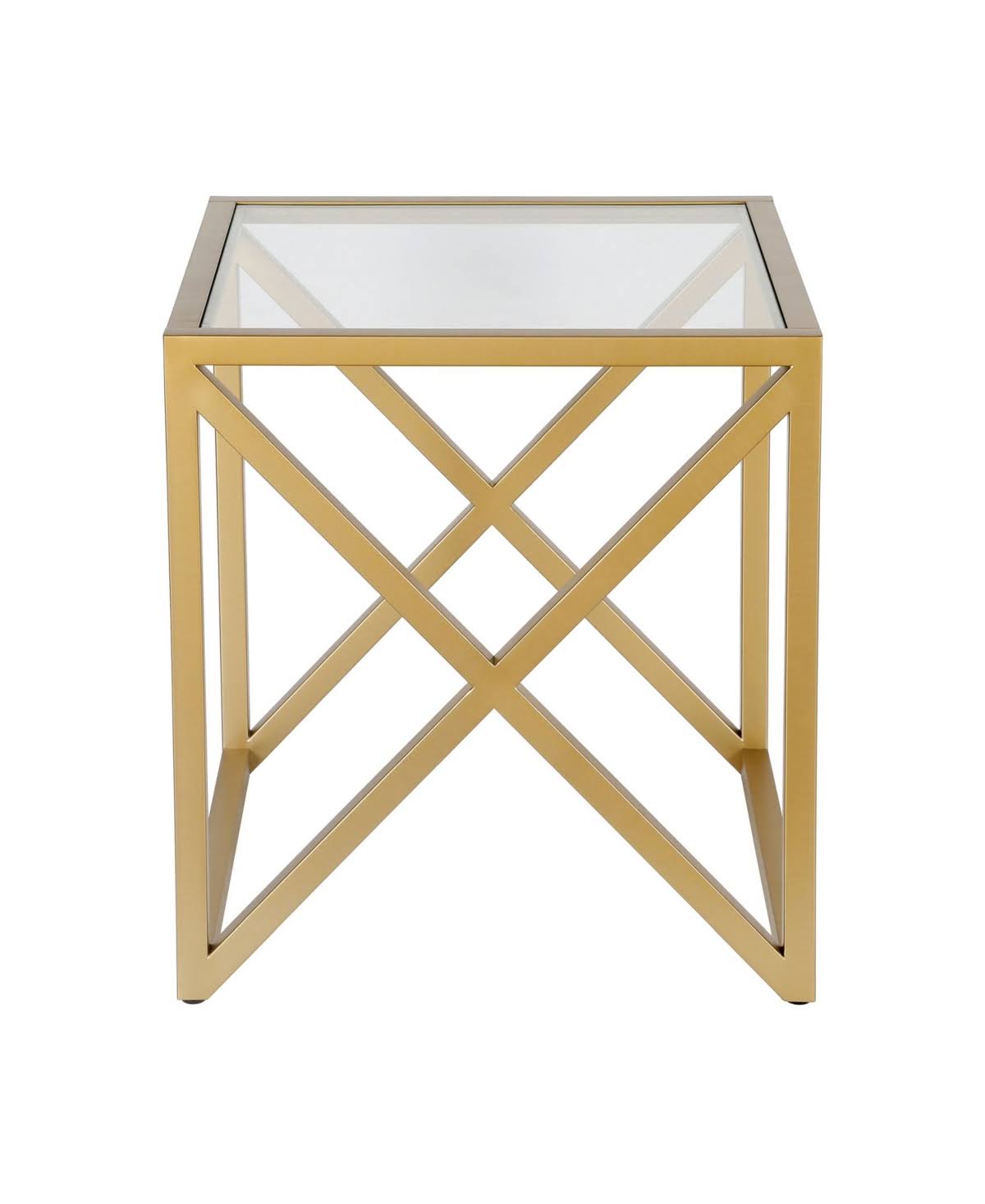 Brass Side Table P195