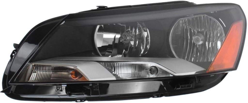 Passenger Side Headlight Assembly for Volkswagen Passat 2012 2013 2014 2015 N687901
