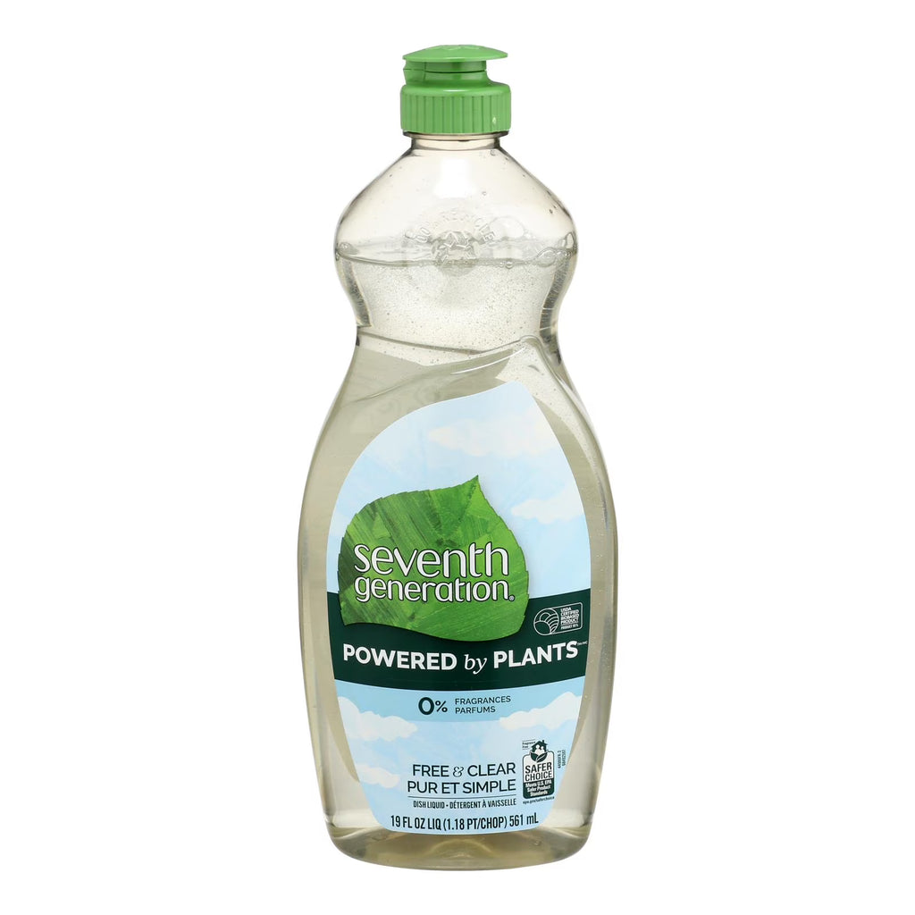 Dish Liquid Free & Clear Case Of 6-19 Fz T3455