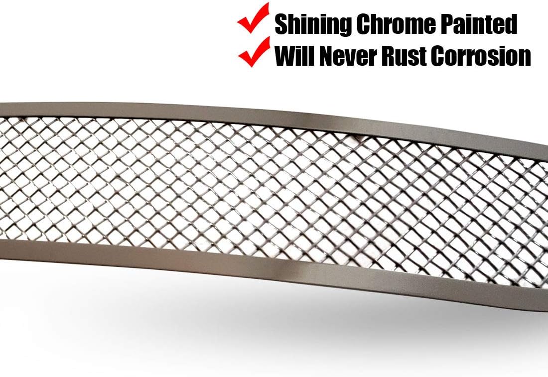 Stainless Steel Mesh Front Bumper Grille for 2010 2011 Ford Fusion C70591