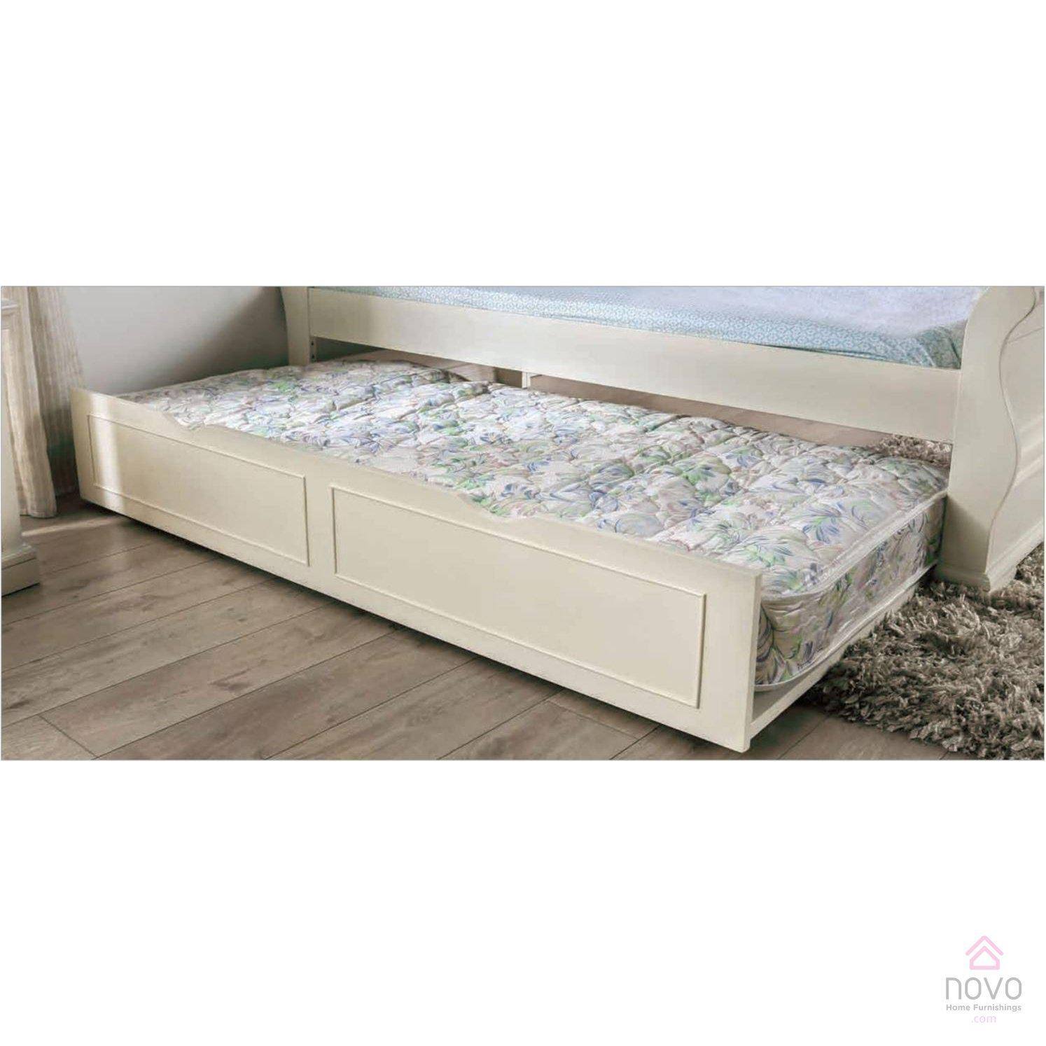 White Twin Trundle Mattress S5471