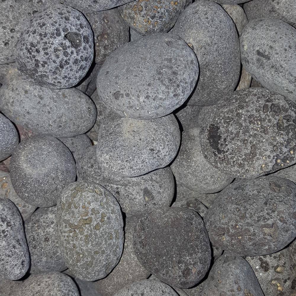 0.50 Cu. ft. 40 lbs. 1 in. to 3 in. Medium Black Lava Rock X21840