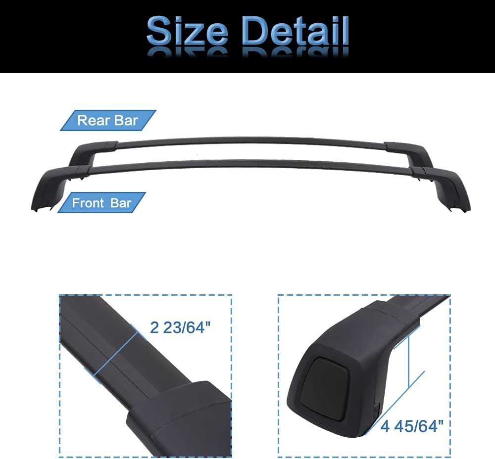 Lockable Aluminum Roof Rack Crossbars R201