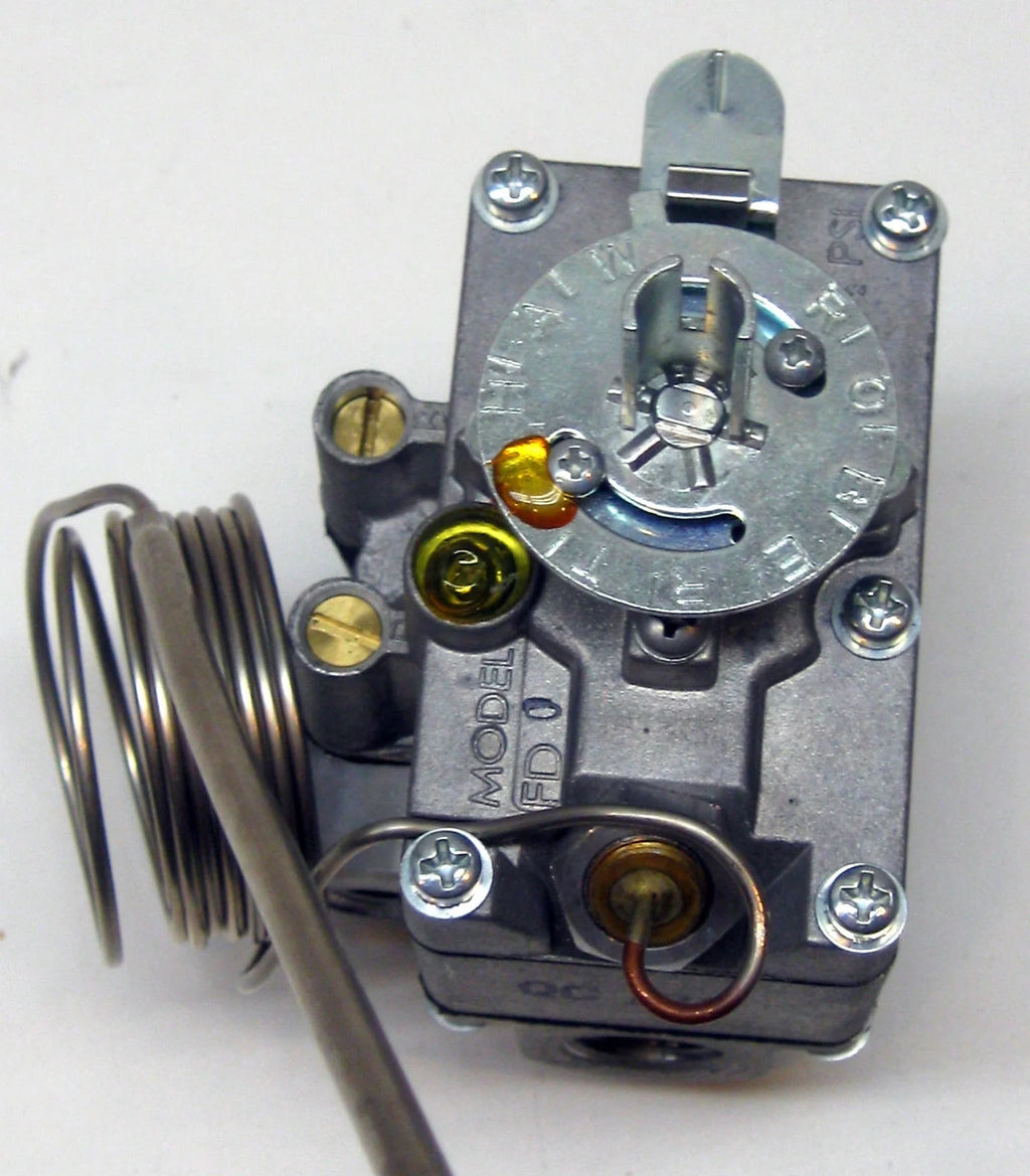 Gas Thermostat, 3/8 in Pipe, 150 to 550 F L580940