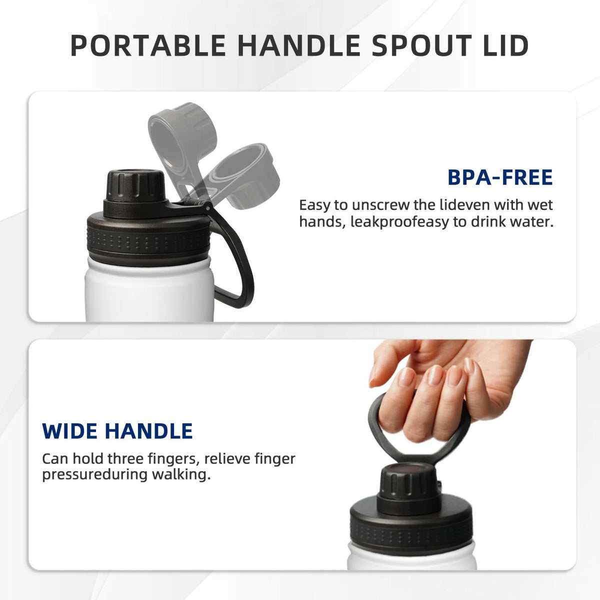 18OZ Stainless Steel Insulated Water Bottle A191