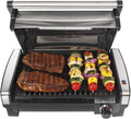 Electric Indoor Searing Grill with Viewing Window and Removable Nonstick Plate V73610