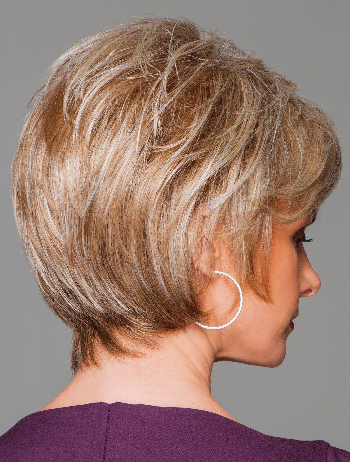 Dark Cinnamon Mist Synthetic Wig L180292
