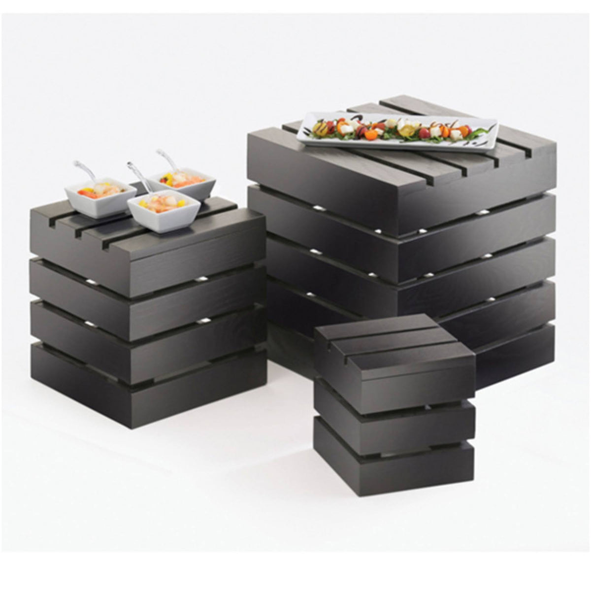 Midnight Square Crate Risers E61600