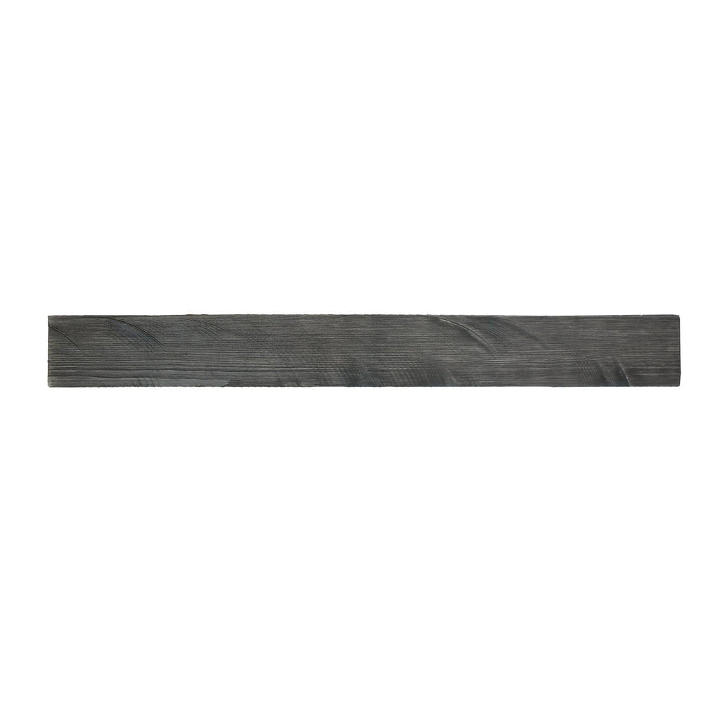 Self-Adhesive Distressed Real Wood Plank Dark Grey A343717