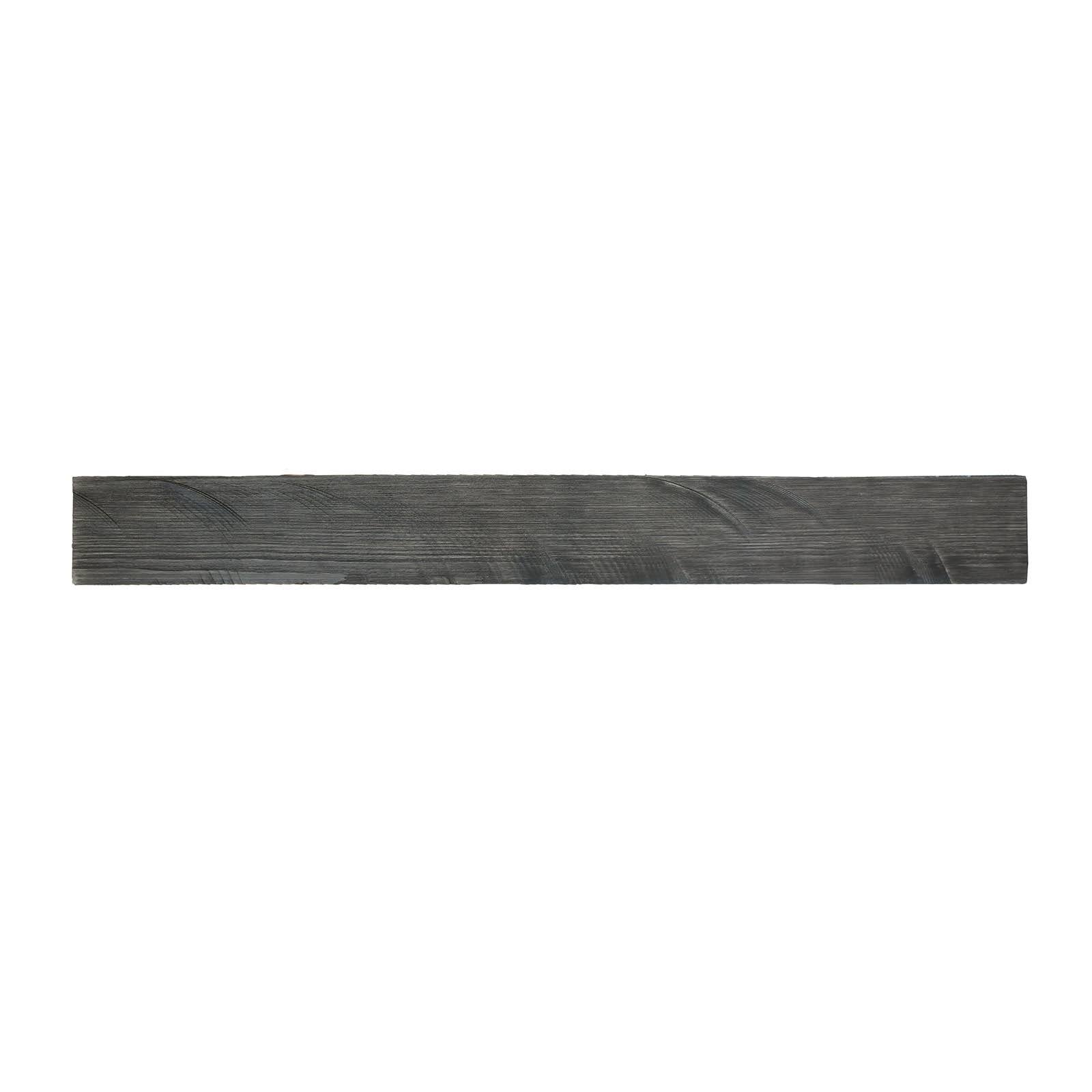 Self-Adhesive Distressed Real Wood Plank Dark Grey A343717