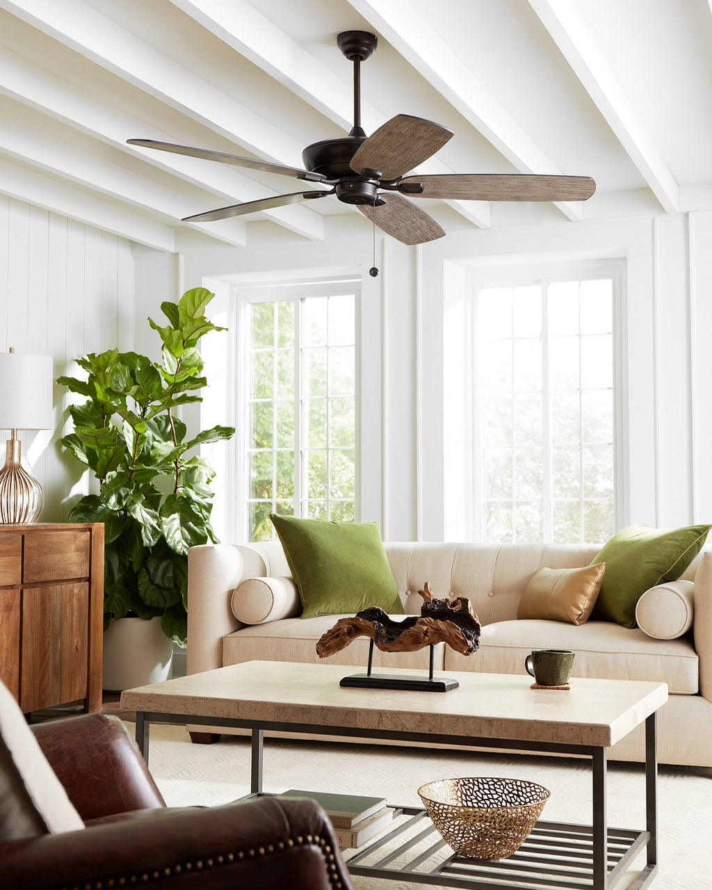 Aged Pewter 52x22 Ceiling Fan X356624