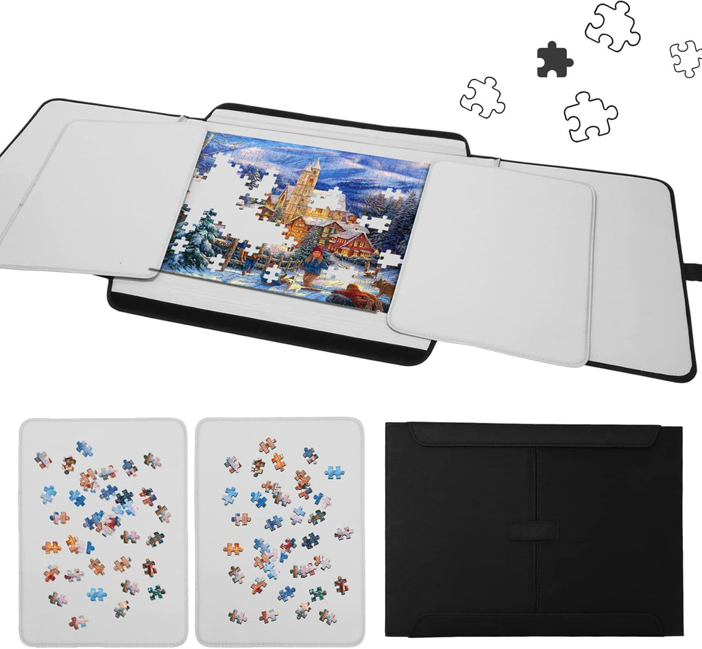 Jigsaw Puzzle Board for 1000 Pieces, Portable Storage Case D316