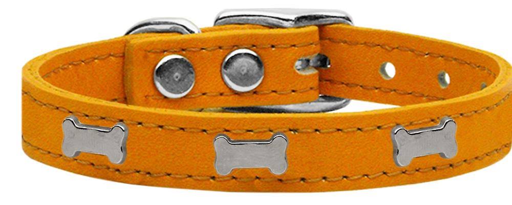 Purple Genuine Leather Dog Collar W41280