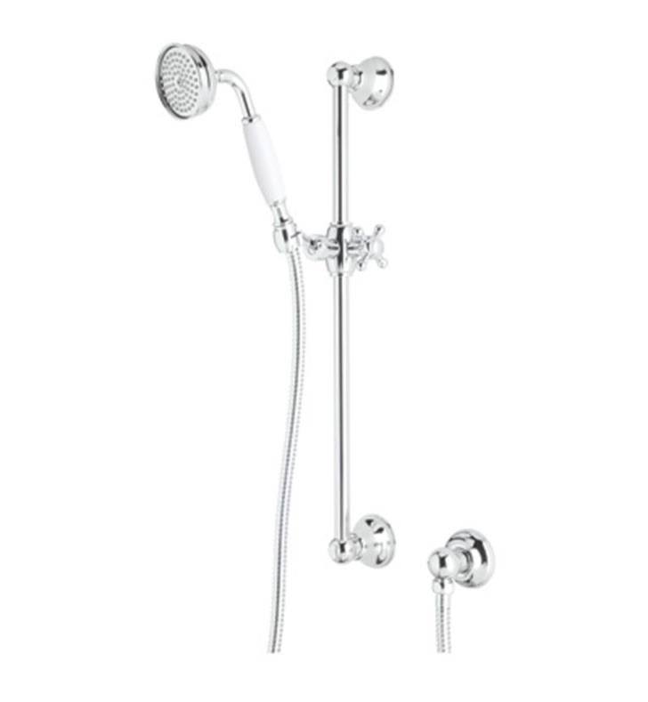 Single-Function Handshower/Hose/Bar/Outlet Set - Tuscan Brass V859