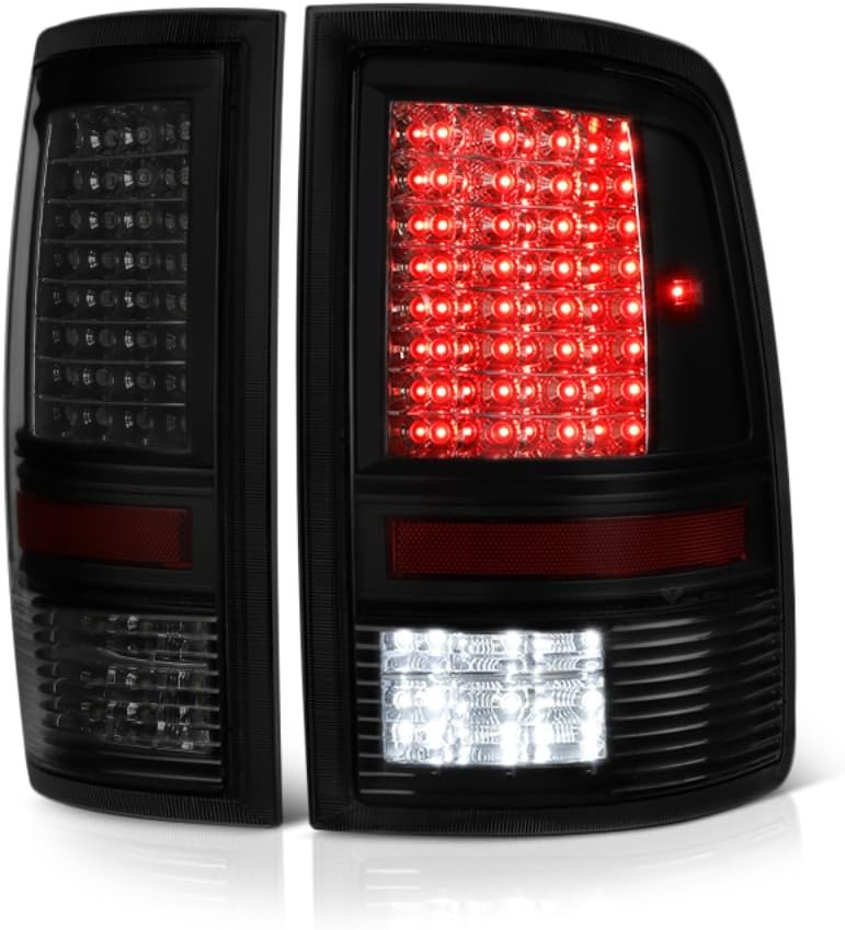 Matte Black Smoke Lens Full-LED Tail Light Lamp M831