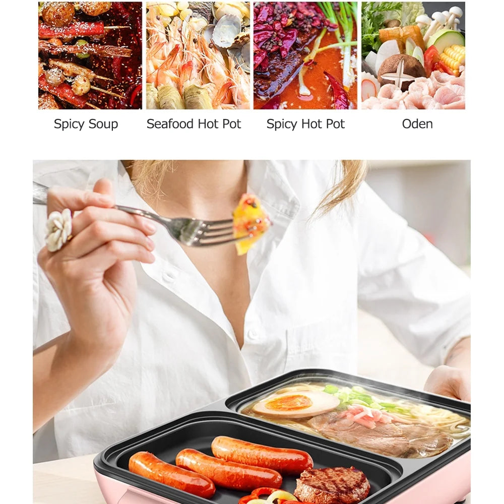1200W Electric Grill Pan Barbecue Machine V267