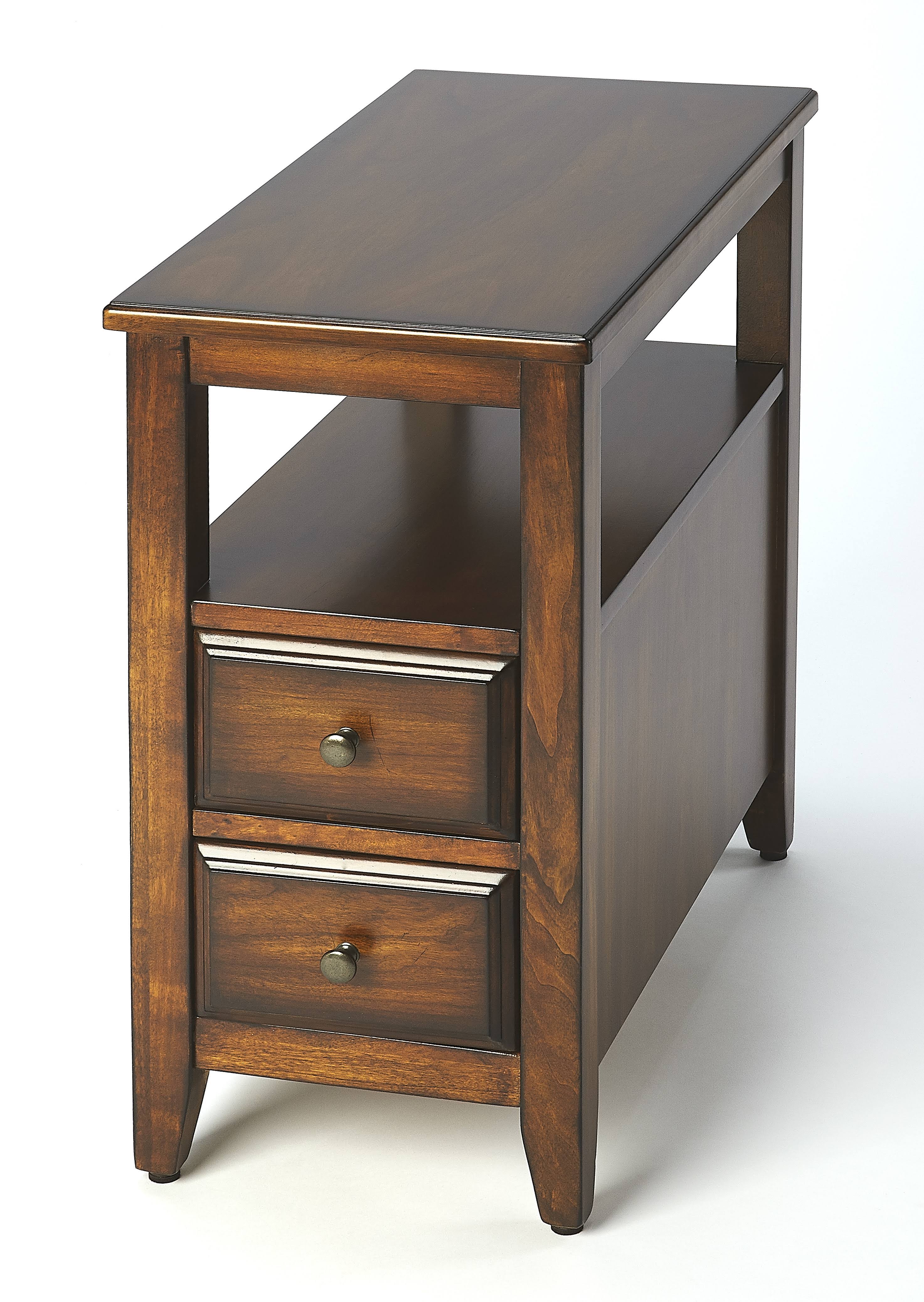 Antique Cherry Chairside Table F308560