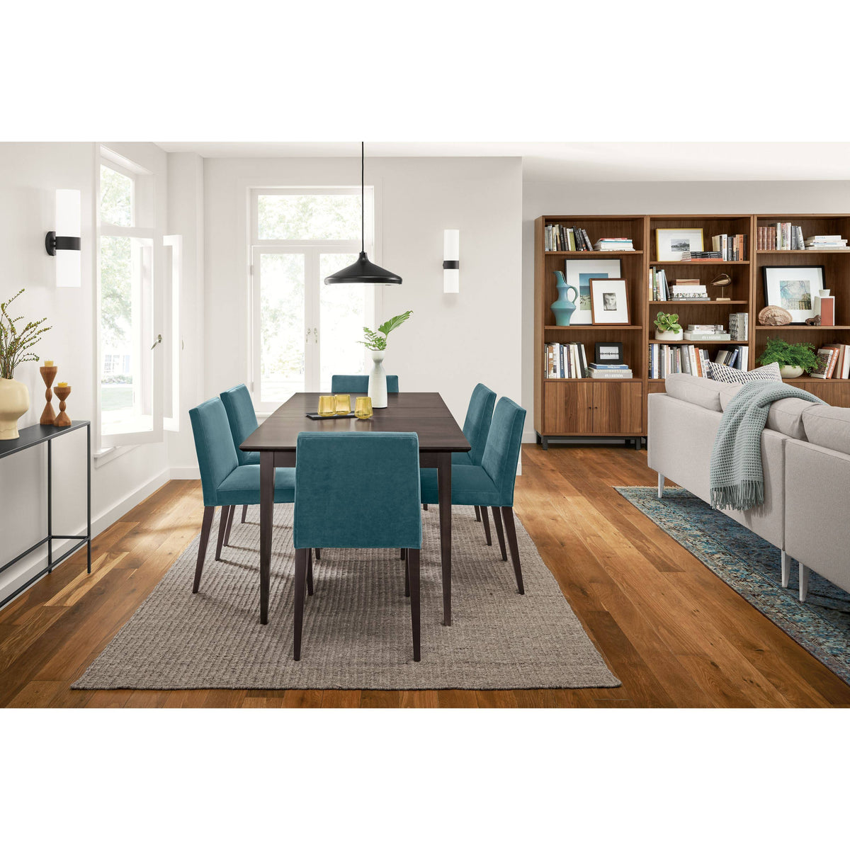 Scarlet Red Slim Console Table Z67467