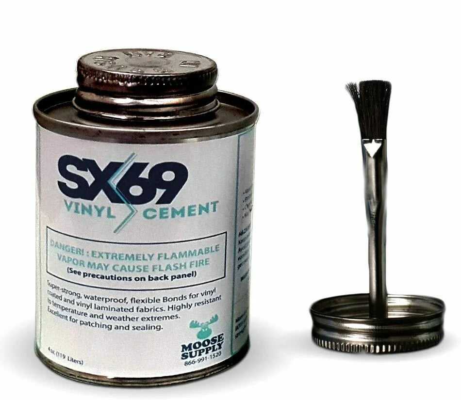 Blue Marble Vinyl Repair Kit with 4oz Glue R760306