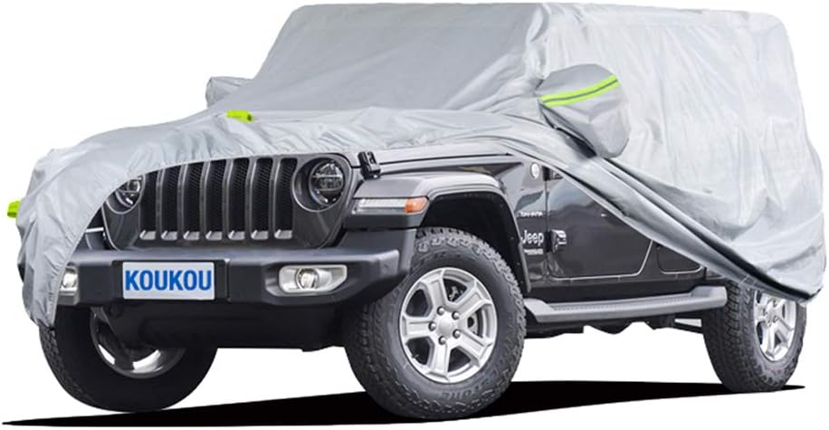 6 Layers Waterproof Car Cover 193 X72 X59 inches A6334