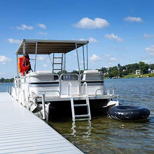 Heavy Duty Aluminum 4 Step Removable Boarding Ladder U30082
