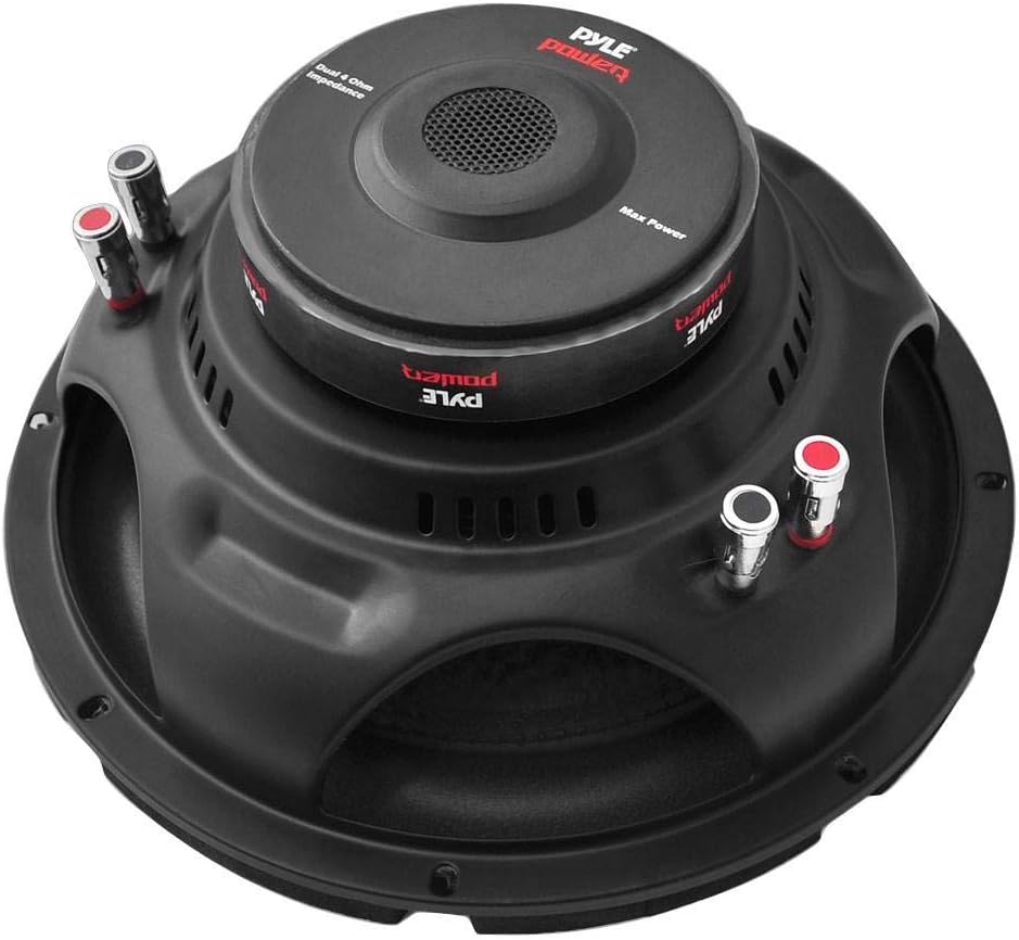 10" 2000W Car Subwoofer DVC 4 Ohm 2 Pack E1732