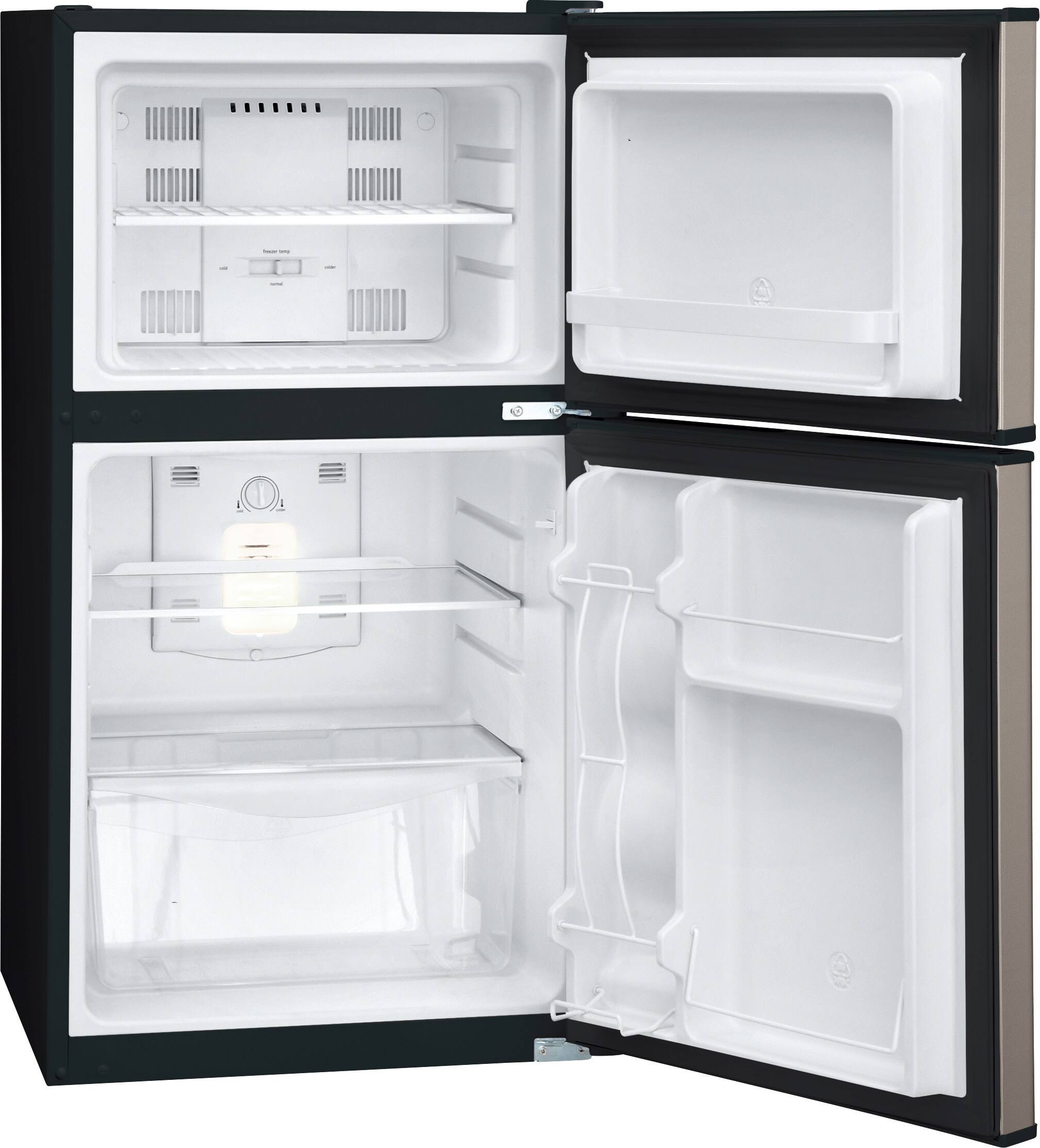 4.5 cu ft Top Freezer Refrigerator D599